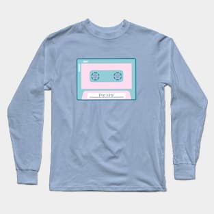 Pop Hits Cassette Long Sleeve T-Shirt